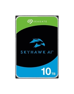 Жесткий диск Seagate SkyHawk AI Surveillance, 10 ТБ 3.5" ST10000VE0008