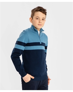 Джемпер в полоску синий Button blue