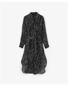 Туника прямой свободной формы с рисунком Glvr