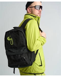 Рюкзак с анатомическими лямками водоотталкивающий черный для женщин и мужчин Jumkey