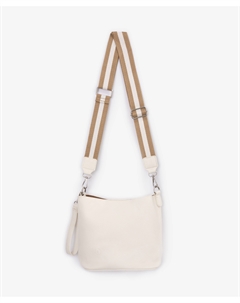 Сумка-шоппер из натуральной кожи молочная Select Gulliver