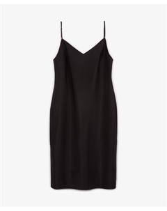 Платье-комбинация черное Glvr