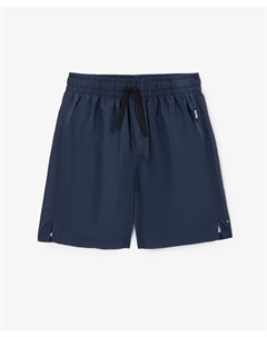 Плавательные шорты для мальчика с принтом синие Gulliver