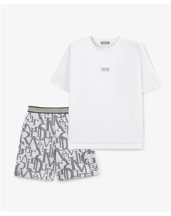 Пижама для мальчика трикотажная мультицвет Gulliver