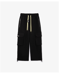 Брюки из футера с карманами-карго Gulliver