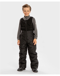 Полукомбмбинезон детский с регулировкой длины черный Button blue