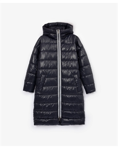 Пальто демисезонное на искусственном пуху синее Gulliver