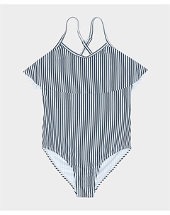 Купальник слитный Button blue