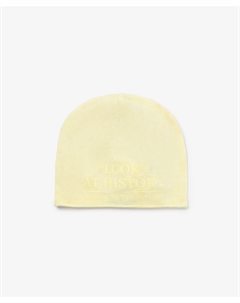 Шапка для девочки трикотажная желтая Gulliver