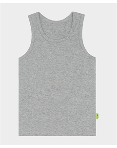 Майка базовая из легкой дышащей ткани белая Button blue