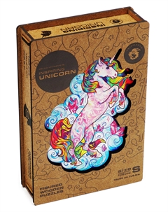 Фигурный пазл Вдохновляющий единорог S Unidragon