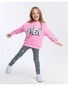 Леггинсы с эластичным поясом Button blue