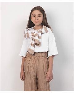 Брюки из батиста бежевые Select Gulliver