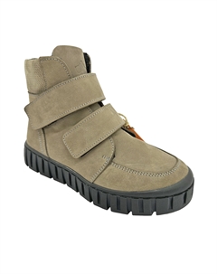 Ботинки из нубука для девочки Happy step