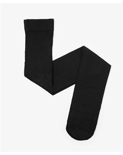 Колготки для девочки эластичные черные Gulliver