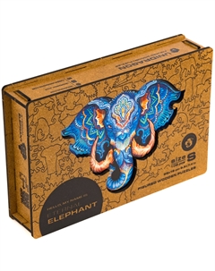 Фигурный пазл Вечный Слон S Unidragon