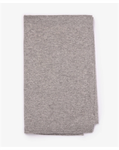 Шарф вязаный из кашемира серый для девочки Select Gulliver