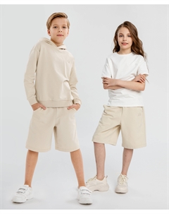 Шорты базовые бежевые детские Button blue
