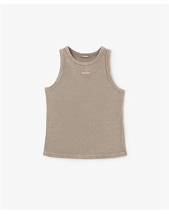 Майка для девочки из риба коричневая Gulliver