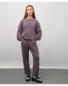 Толстовка оверсайз для женщины фиолетовая Jumkey