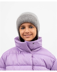 Шапка вязаная серая Gulliver