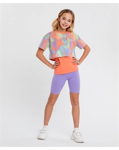 Велосипедки фиолетовые для девочки Button blue