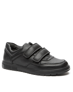 Полуботинки на липучках черные Tesoro