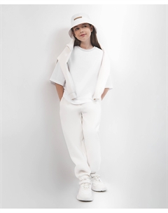 Брюки спортивные трикотажные белые Select Gulliver