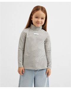 Водолазка трикотажная в полоску для девочки Gulliver