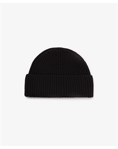Шапка для мальчика черная вязаная Gulliver