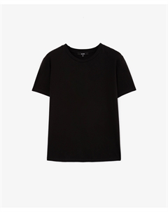 Футболка прямой свободой формы черная Glvr