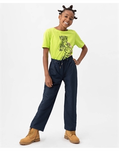 Брюки утепленные демисезонные Button blue