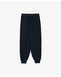 Брюки-джоггеры вязаные синие Glvr