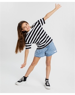 Шорты джинсовые голубые для девочки Button blue