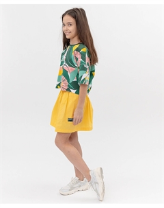 Желтая юбка Button blue