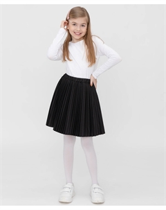 Юбка плиссированная черная Button blue