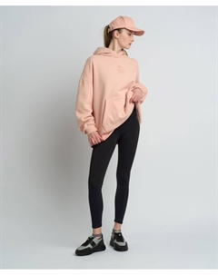 Толстовка оверсайз с капюшоном для женщины розовая Jumkey