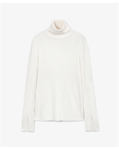 Водолазка вязаная белая Glvr