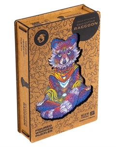 Фигурный пазл Эманирующий енот S Unidragon