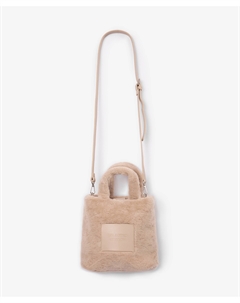 Сумка из экомеха бежевая для девочки Select Gulliver