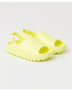 Сандалии на липучке салатовые Button blue