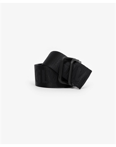 Ремень из хлопковой тесьмы черный Gulliver