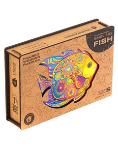 Фигурный пазл Сияющая Рыбка S Unidragon