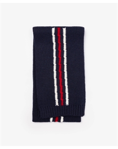 Шарф вязаный тёмно-синий для девочки Gulliver