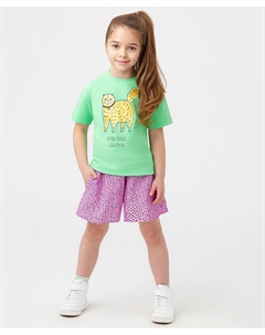 Шорты в горошек розовые Button blue