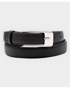 Ремень классический для мальчика черный Button blue