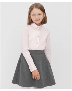 Блузка с декоративными пуговицами розовая Button blue