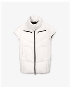 Жилет оверсайз удлиненный молочного цвета Glvr