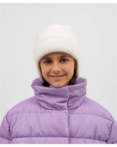 Шапка вязаная молочного цвета Gulliver