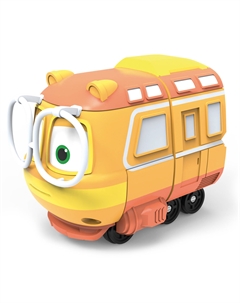 Паровозик Джинни в блистере Роботы-поезда Robot trains